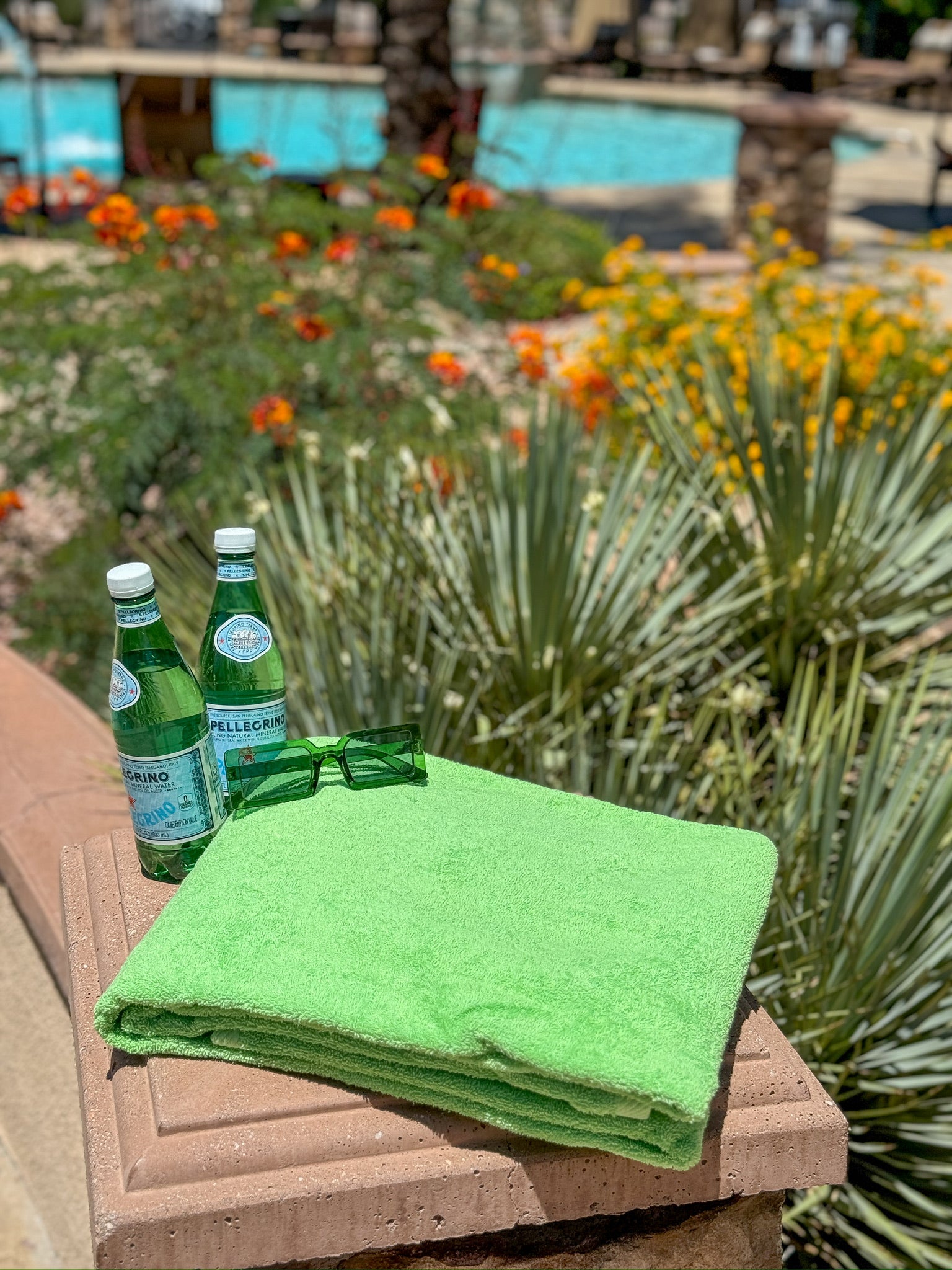 Traditional Collection Hotel Cabana Towel Kiwi