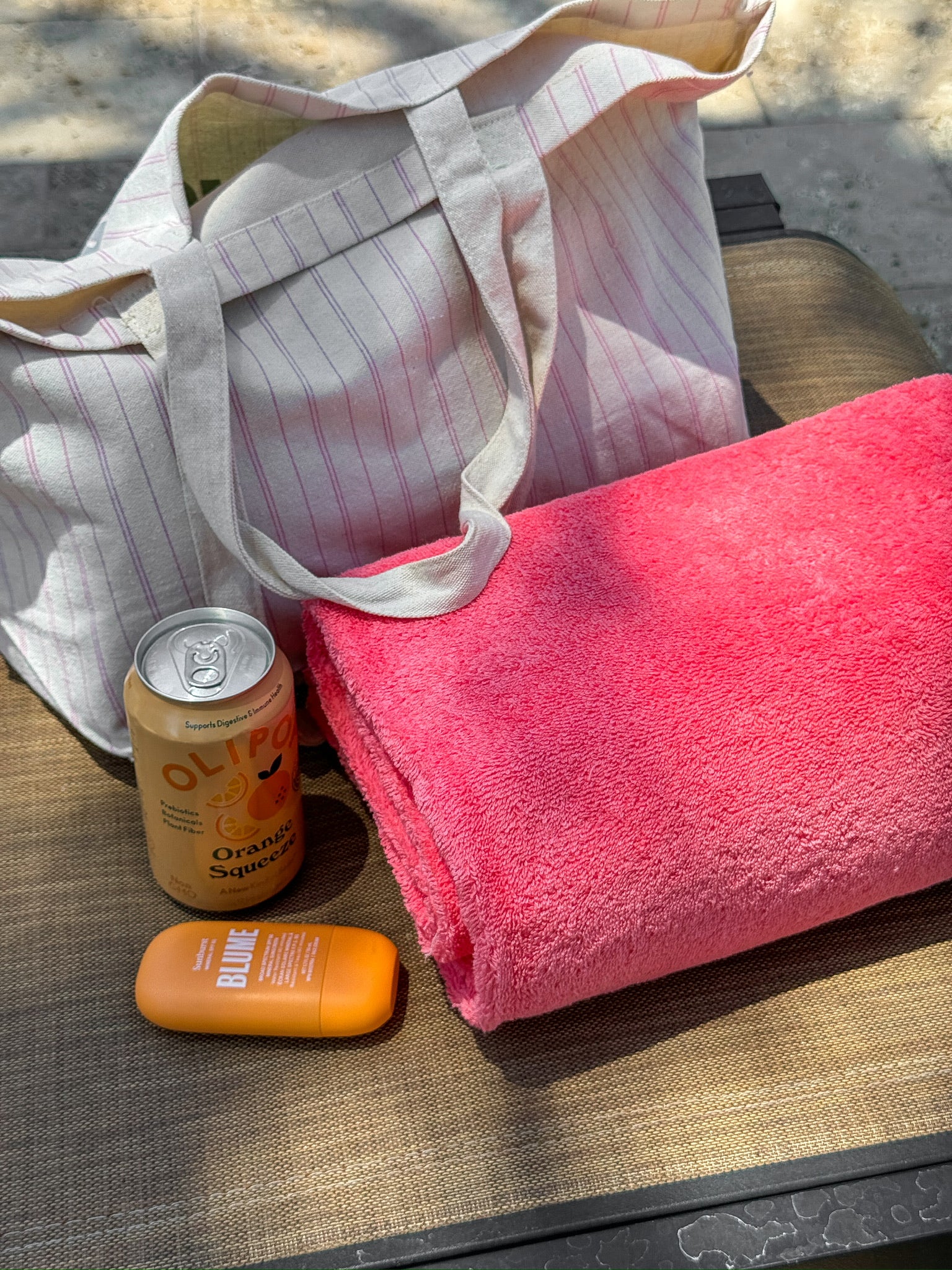 Traditional Collection Hotel Cabana Towel Coral