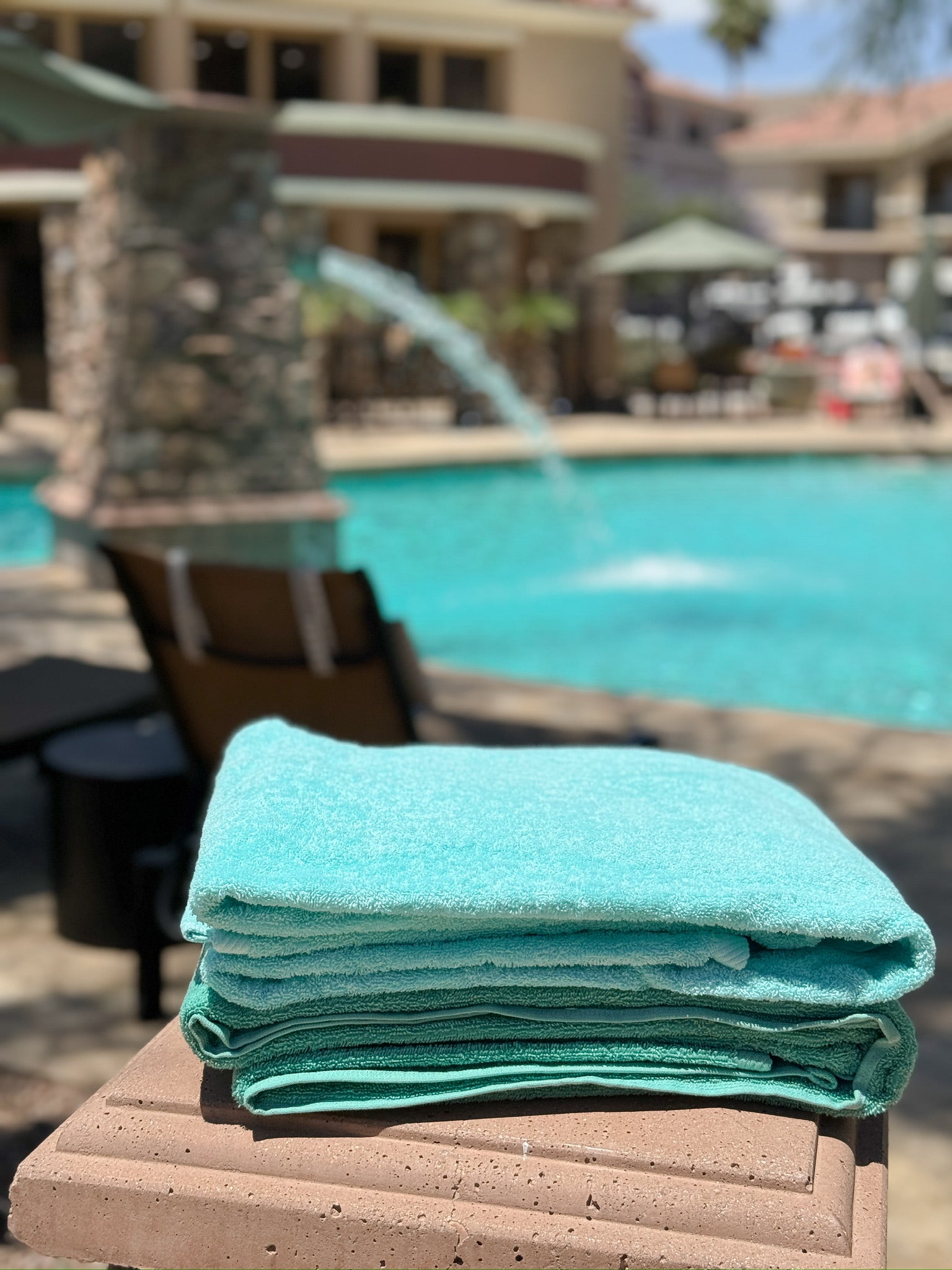 Traditional Collection Hotel Cabana Towel Aqua