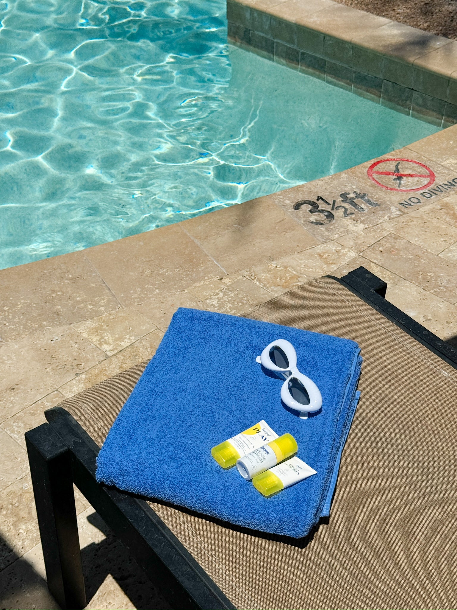 Traditional Collection Hotel Cabana Towel Sea Dream Blue