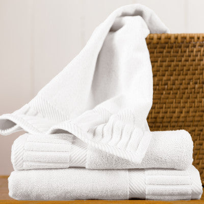 Zenith Collection Hotel Towels and Bath Mats by The Turkish Towel Company