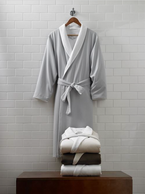 Open image in slideshow, Presidential Microfiber Hotel Spa Bath Robe by 1 Concier/TY Group/Harbor Linen
